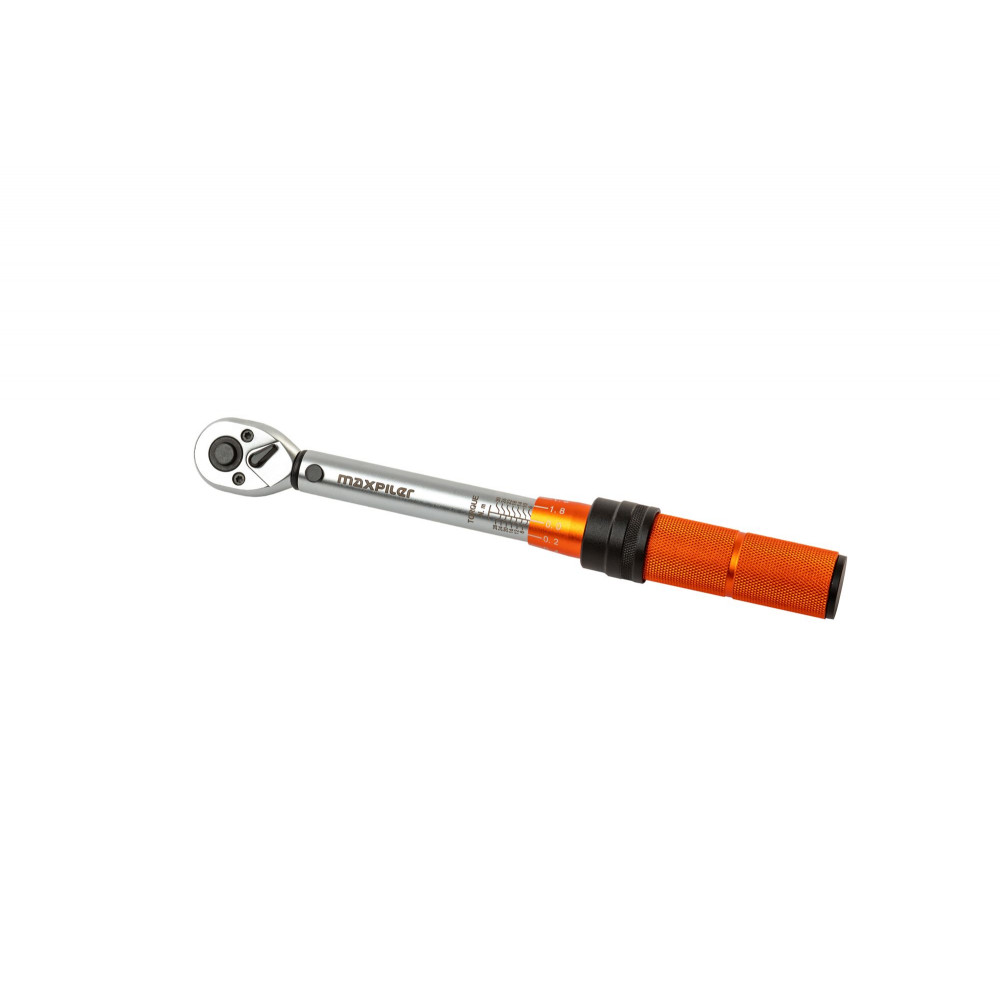 Ключ динамометрический MAXPILER MTW-1/4M (1/4", 6-30 Нм, multicolor)