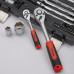 Набор инструмента 76 предметов 1/4"1/2" профессиональный AV-011076
