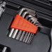 Набор инструмента 97 предметов 1/4"1/2" профессиональный AV-011097 Набор инструмента 97 предметов 1/4"1/2" профессиональный AV-011097