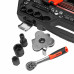 Набор инструмента 127 предметов 1/4"3/8"1/2" профессиональный AV-011127