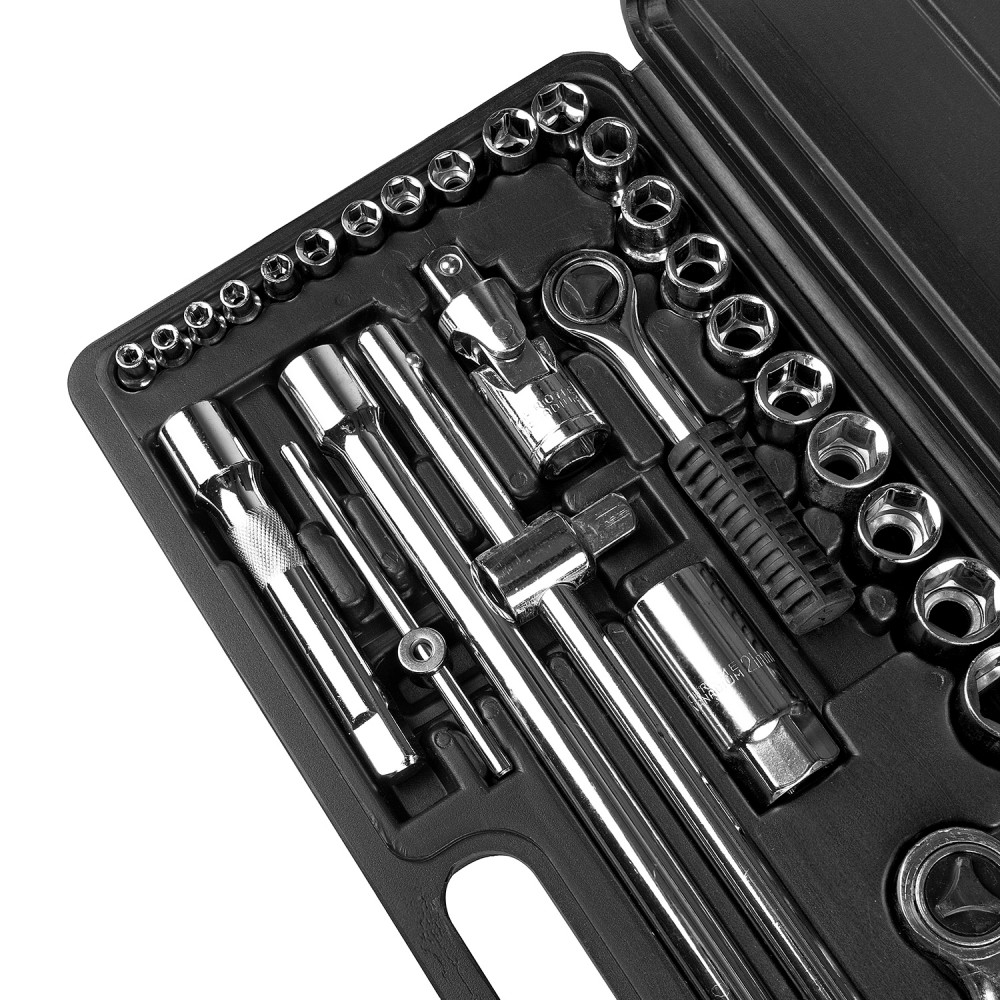 Набор инструмента 52 предметов 1/2" 1/4"DR AV-212052