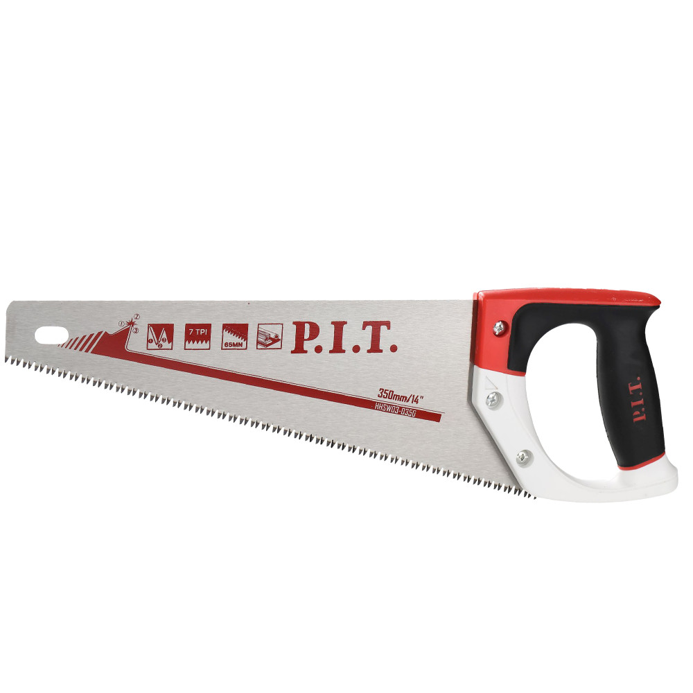 Ножовка по дереву P.I.T. CONTROL HHSW03-0350 (350 мм, 7 TPI, трёхгранная заточка, сталь 65Mn) Ножовка по дереву P.I.T. CONTROL HHSW03-0350 (350 мм, 7 TPI, трёхгранная заточка, сталь 65Mn)