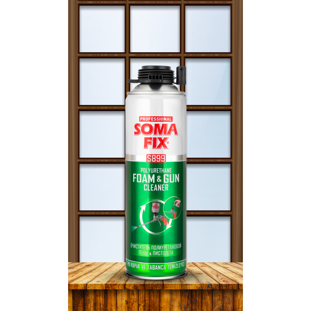Промывка для пены SOMA FIX 500 мл S899 Промывка для пены SOMA FIX 500 мл S899